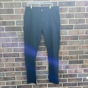 RVCA Men's Nature X Industry Black Casual Dress Pants Slacks 36